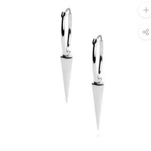 BNWT Silver Sharp Shooter UJ earrings